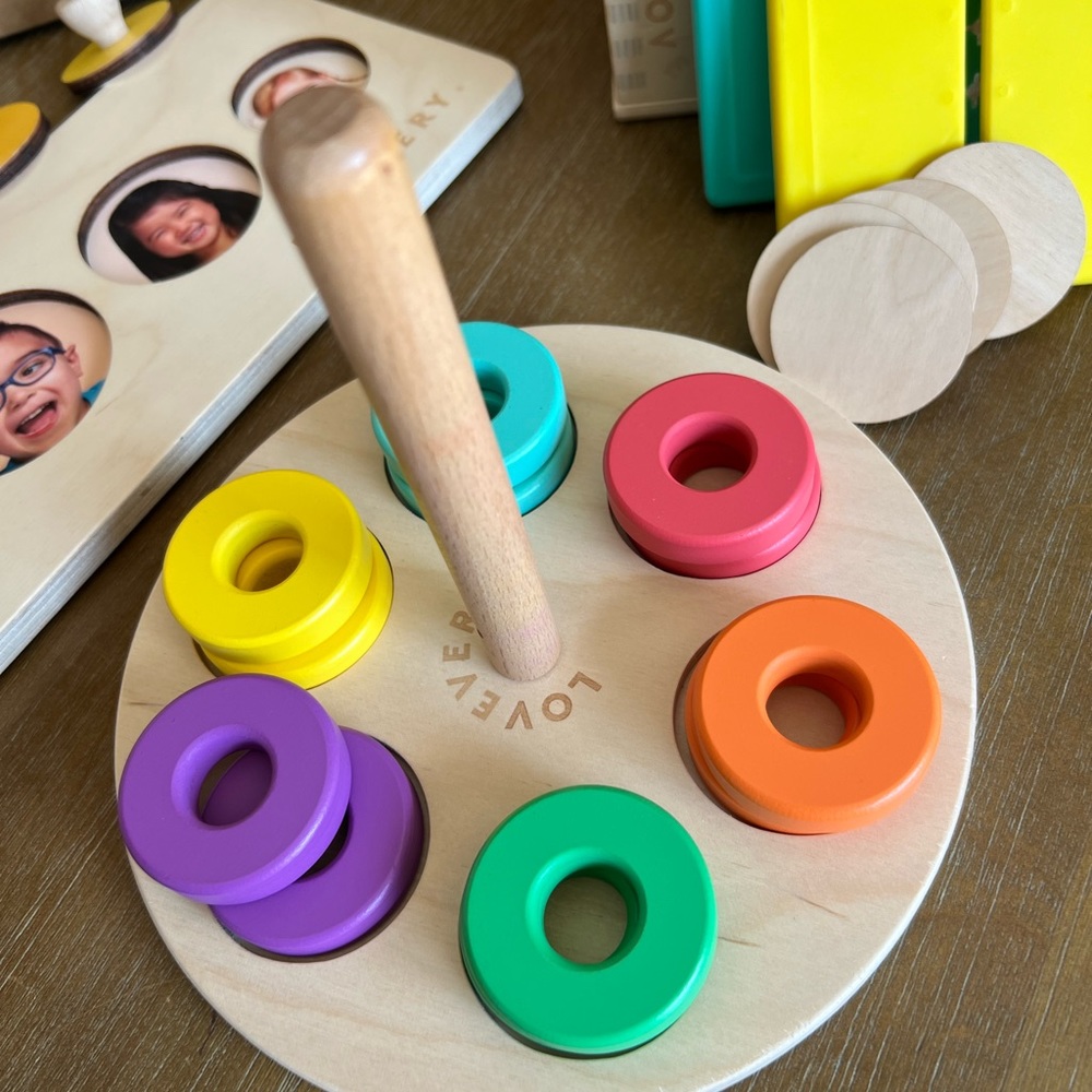 Lovevery Flexible Wooden Stacker